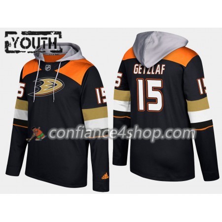 Enfant Anaheim Ducks Ryan Getzlaf 15 N001 Chandails à capuchon